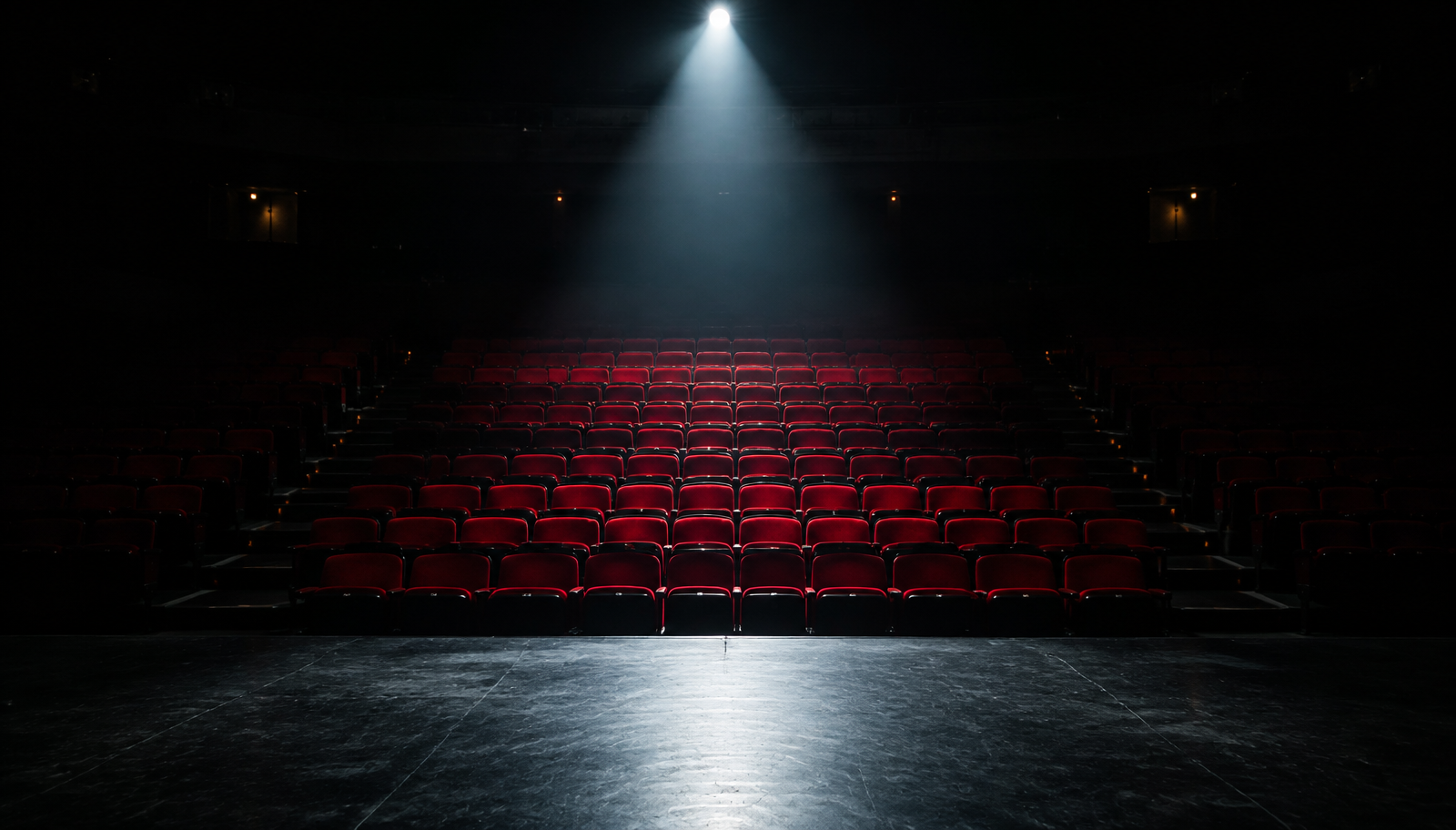 Off-Broadway cinematic scene
